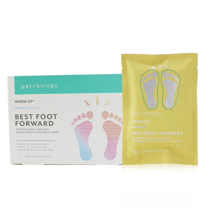 Patchology วอร์มอัพ Best Foot Forward - Softening Foot & Heel Mask (1 ทรีตเมนต์) 2x9g/0.3ozProduct Thumbnail