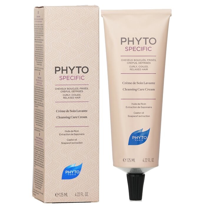 Phyto Phyto Specific Cleansing Care Cream (Μαλλιά σγουρά, κουλουριασμένα, ξεκούραστα) 125ml/4.22ozProduct Thumbnail