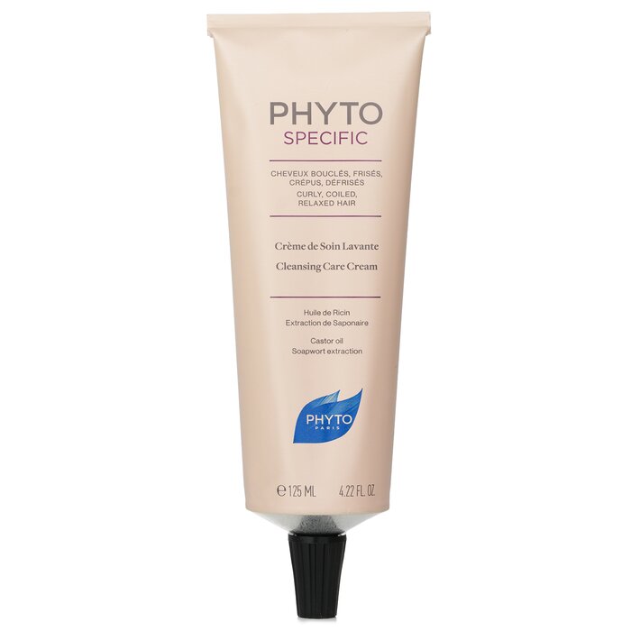 Phyto Phyto Specific Cleansing Care Cream (Curly, Coiled, Relaxed Hair) קרם לניקוי שיער גלי 125ml/4.22ozProduct Thumbnail