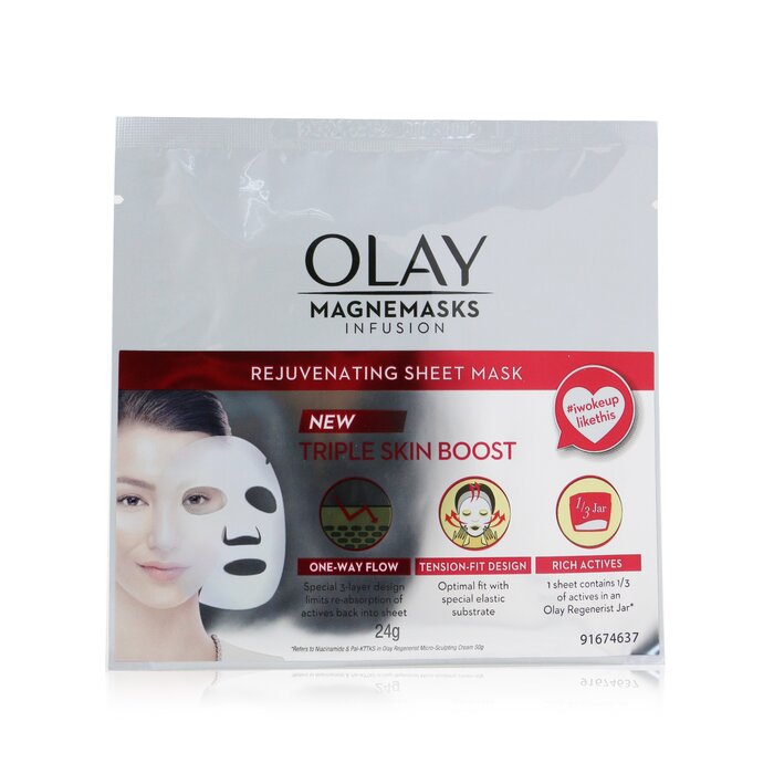Olay Magnemasks Infusion Rejuvenating Sheet Mask מסכת בד 5pcsProduct Thumbnail