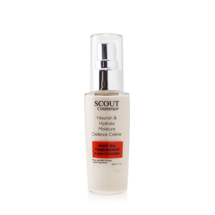 SCOUT Cosmetics Nourish & Hydrate Moisture Defence Creme with White Tea, Pomegranate & Macadamia (Exp. Date 02/2021) 50ml/1.7ozProduct Thumbnail