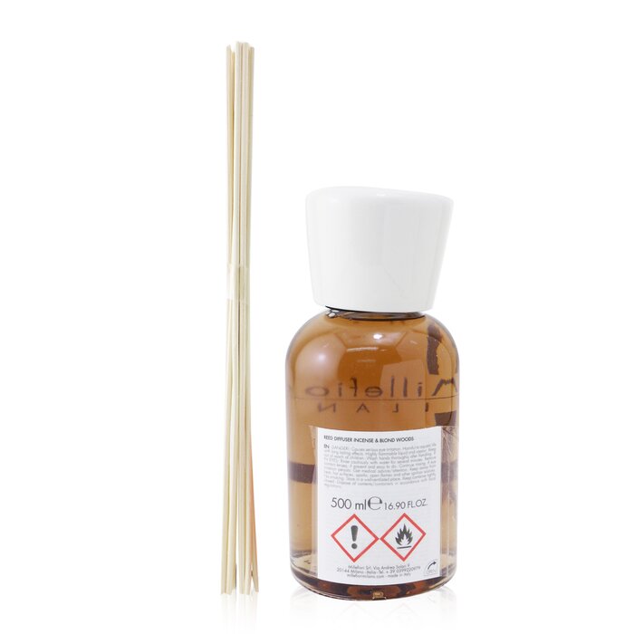 Millefiori Natural Fragrance מפיץ ריח - Incense & Blond Woods 500ml/16.9ozProduct Thumbnail