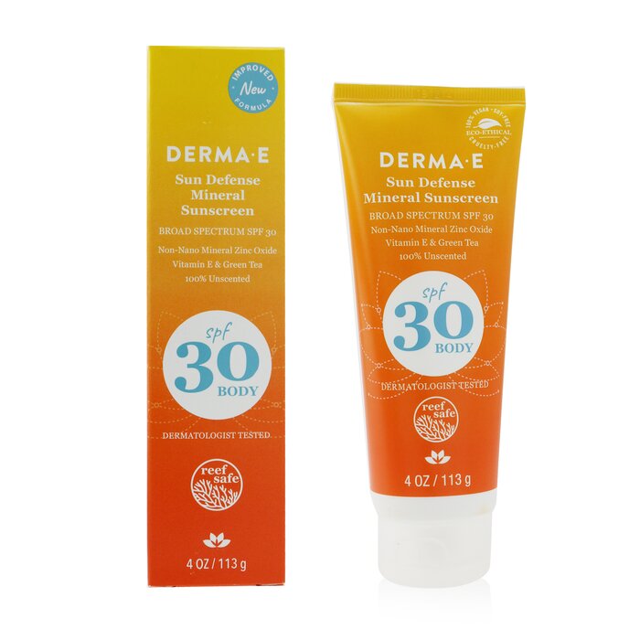 Derma E Sun Defense Mineral Sunscreen SPF 30 - Body 113g/4ozProduct Thumbnail