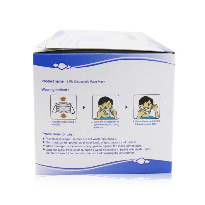 GRANDE 3 Ply Disposable Face Mask (Made In Taiwan) 50pcsProduct Thumbnail