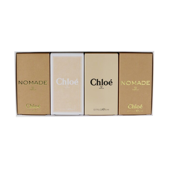 Chloe Miniature Coffret: 2x Nomade Eau De Parfum, Chloe Eau De Toilette, Chloe Eau De Parfum 4x5ml/0.17ozProduct Thumbnail