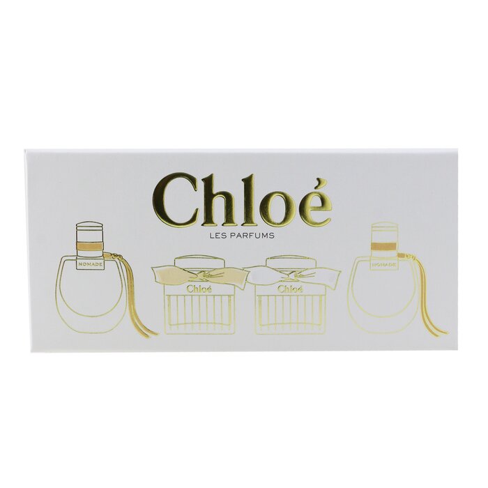 クロエ Chloe Miniature Coffret: 2x Nomade Eau De Parfum, Chloe Eau De Toilette, Chloe Eau De Parfum 4x5ml/0.17ozProduct Thumbnail