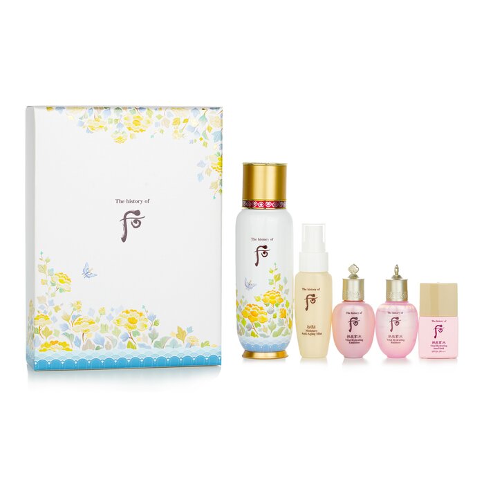 Whoo (The History Of Whoo) Bichup First Moisture Anti-Aging Essence Special Set 5pcsProduct Thumbnail