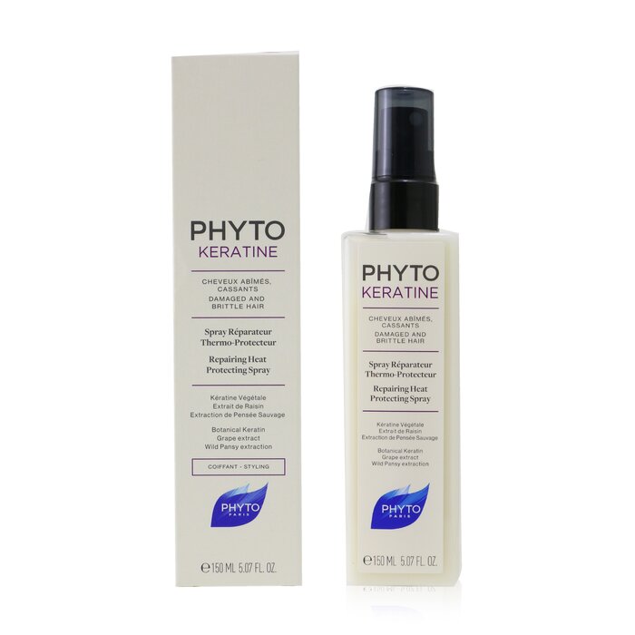 Phyto PhytoKeratine Repairing Heat Protecting Spray (Damaged ann Brittle Hair) 150ml/5.07ozProduct Thumbnail