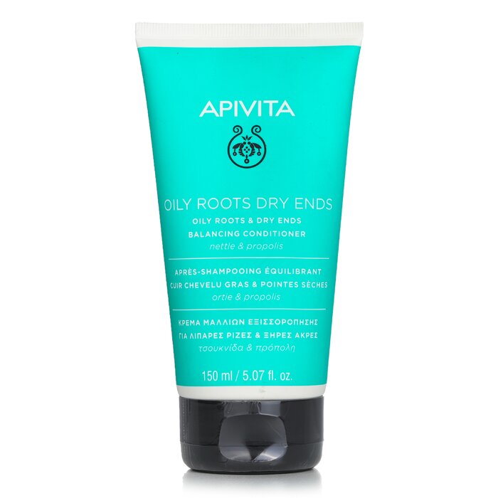 Apivita Oily Roots & Dry Ends Balancing Conditioner with Nettle & Propolis 150ml/5.07ozProduct Thumbnail