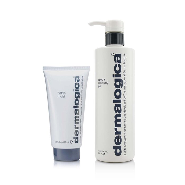 Dermalogica Special Cleansing Gel 500ml + Active Moist 100ml 2pcsProduct Thumbnail