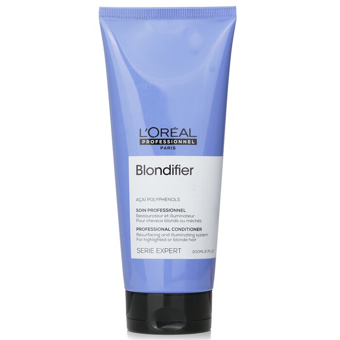 L'Oreal Professionnel Serie Expert - Blondifier Acai Polyphenols Resurfacing and Illuminating System Conditioner (For Blonde Hair) מרכך עבור שיער בלונדיני 200ml/6.7ozProduct Thumbnail