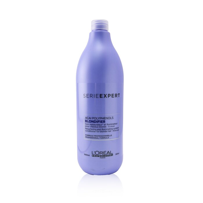 L'Oreal Professionnel Serie Expert - Blondifier Acai Polyphenols Resurfacing and Illuminating System Conditioner (For Blonde Hair) 1000ml/34ozProduct Thumbnail