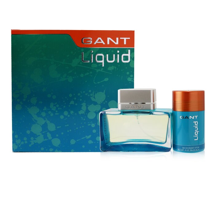Elizabeth Arden Gant Liquid Coffret: Eau De Toilette Spray 50ml/1.7oz + Deodorant Stick 18g/0.6oz 2pcsProduct Thumbnail