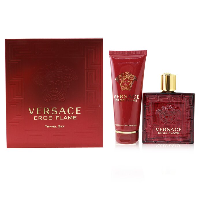 Versace Eros Flame Coffret: Eau De Parfum Spray 100ml/3.4oz + Shower Gel 100ml/3.4oz 2pcsProduct Thumbnail