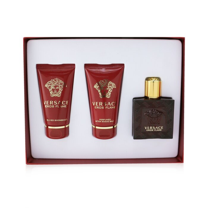 Versace Eros Flame Coffret: Eau De Parfum Spray 50ml/1.7oz +Perfumed Shower Gel 50ml/1.7oz + After Shave Balm 50ml/1.7oz 3pcsProduct Thumbnail