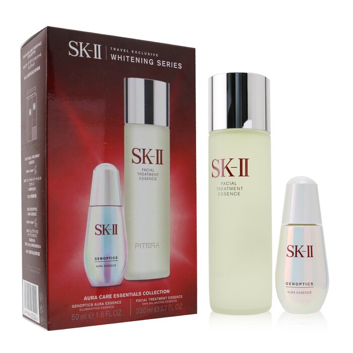 SK II Whitening Series Aura Care Essentials Collection : Genoptics Aura Essence 50ml + Facial Treatment Essence 230ml 2pcsProduct Thumbnail