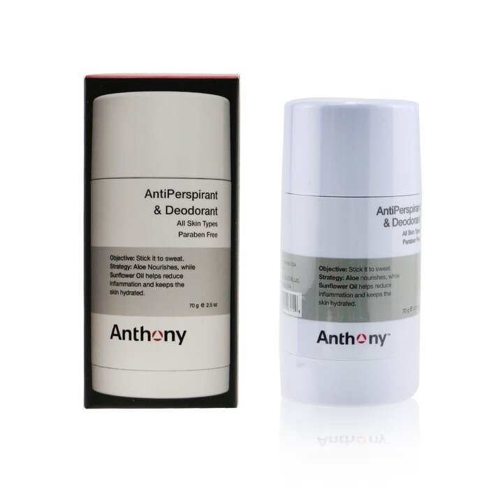 Anthony 安東尼  Antiperspirant & Deodorant - Paraben Free (For All Skin Types) 70g/2.5ozProduct Thumbnail