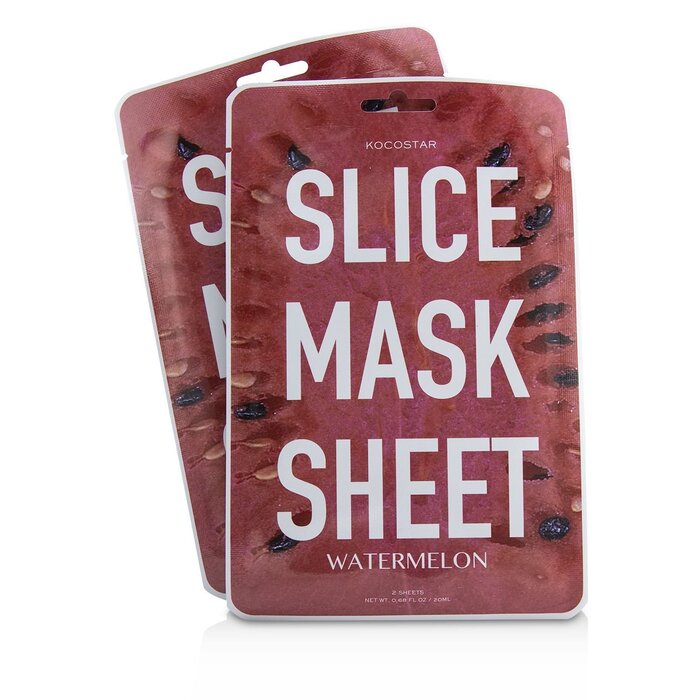ココスター KOCOSTAR Slice Mask Sheet - Watermelon (Exp. Date 04/2021) 10sheetsProduct Thumbnail