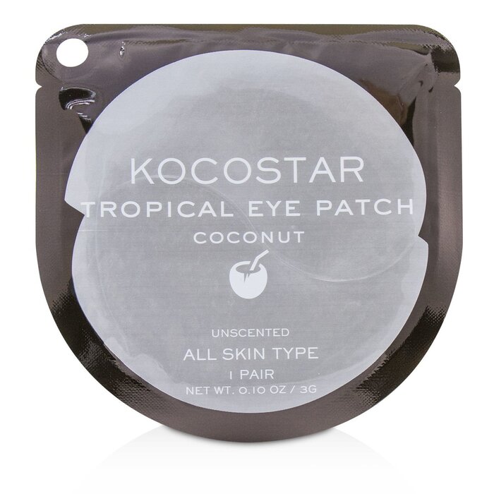 KOCOSTAR Tropical Eye Patch Unscented - Coconut (Individually packed) (Exp. Date 03/2021) 10pairsProduct Thumbnail