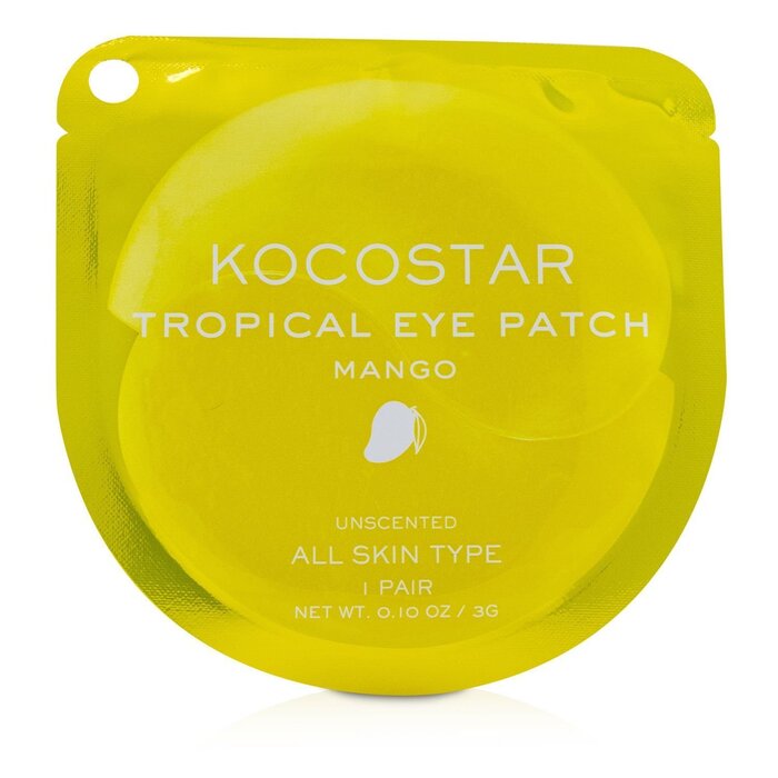 KOCOSTAR Tropical Eye Patch Unscented - Mango (Individually packed) (Exp. Date 03/2021) 10pairsProduct Thumbnail