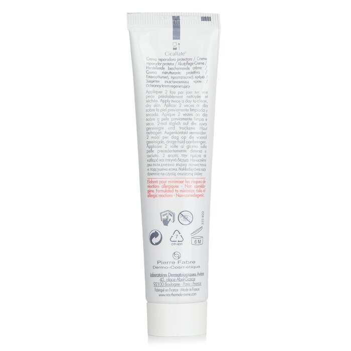 Avene Cicalfate+ Repairing Protective Cream - For Sensitive Irritated Skin 40ml/1.35ozProduct Thumbnail