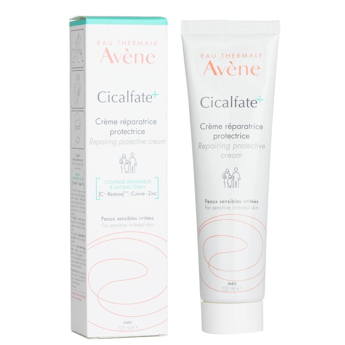 Avene Cicalfate+ Восстанавливающий Защитный Крем - для Чувствительной Раздраженной Кожи 100ml/3.3ozProduct Thumbnail