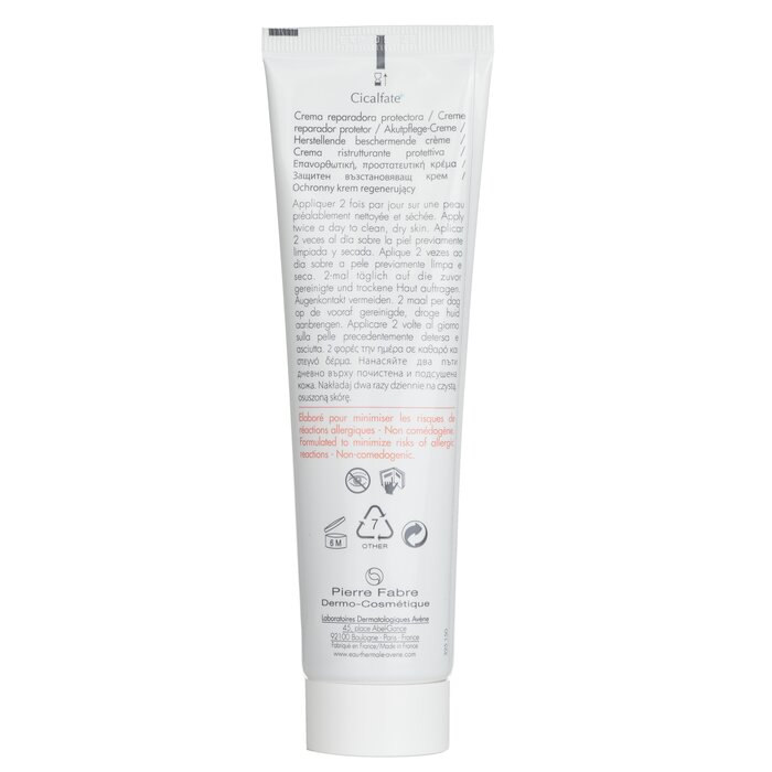 Avene Cicalfate+ Repairing Protective Cream - For Sensitive Irritated Skin 100ml/3.3ozProduct Thumbnail