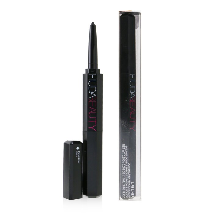 Huda Beauty Life Liner Duo Pencil & Liquid Eyeliner Picture ColorProduct Thumbnail