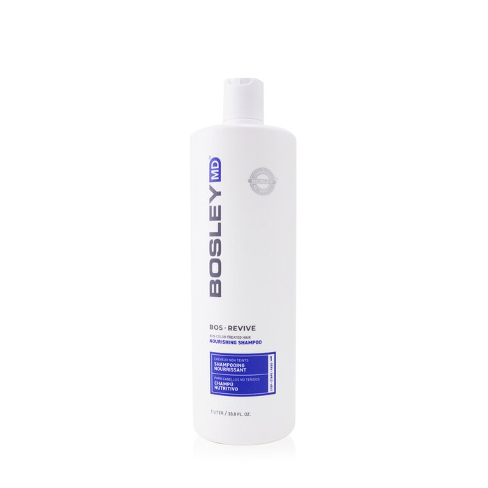 Bosley BosleyMD BosRevive Non Color-Treated Hair Nourishing Shampoo 1000ml/33.8ozProduct Thumbnail