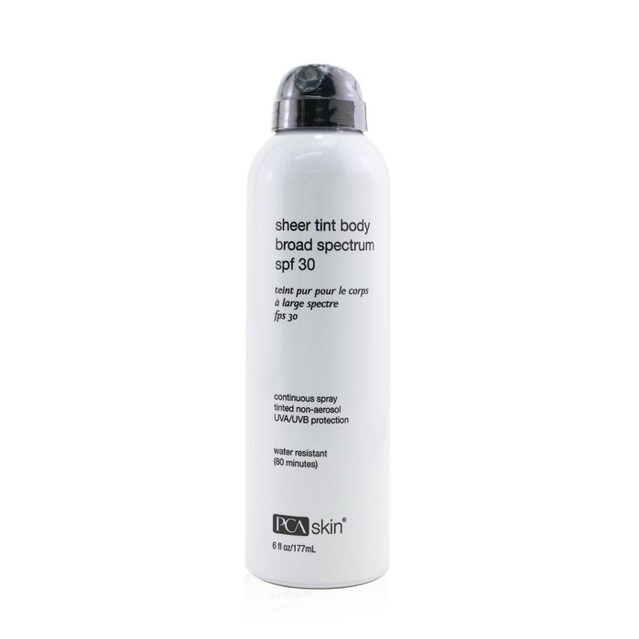 PCA Skin Sheer Tint Body Broad Spectrum SPF 30 (Continuous Spray Tinted Non-Aerosol UVA/UVB Protection & 80mins Water Resistant) (Exp. Date 05/2021) 177ml/6ozProduct Thumbnail