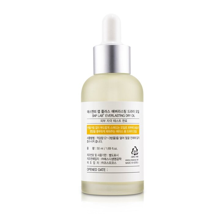 SNP Lab+ Everlasting Dry Oil - Nutrition & Moisture (For All Skin Types) (Exp. Date 06/2021) 50ml/1.69ozProduct Thumbnail