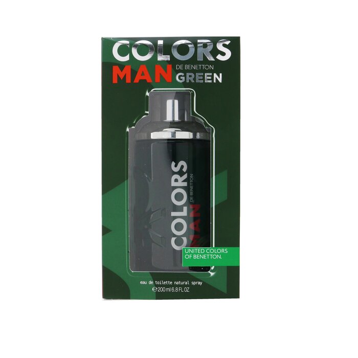 Benetton Colors Green Eau De Toilette Spray 200ml/6.8ozProduct Thumbnail