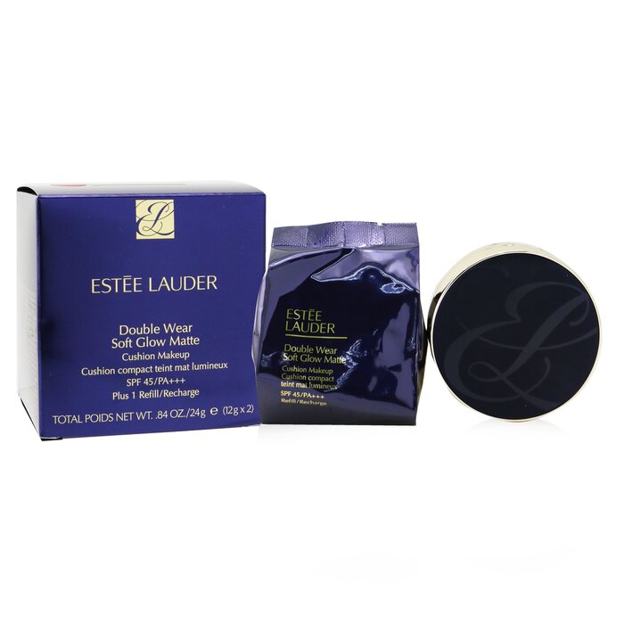 エスティ ローダー Estee Lauder Double Wear Soft Glow Matte Cushion Makeup SPF 45 With Extra Refill 2x12g/0.42ozProduct Thumbnail