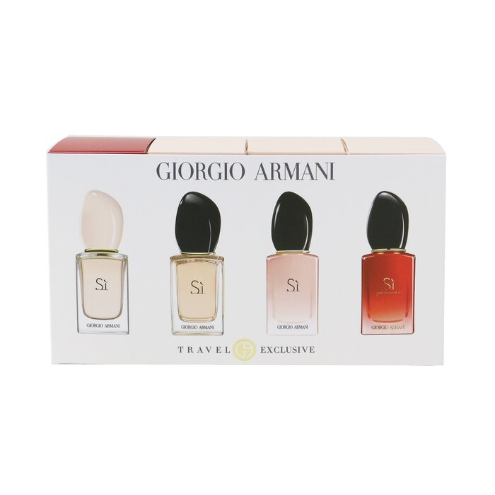 Giorgio Armani Si Miniature Collection: Si Edt 7ml + Si Edp 7ml + Si Fiori EDP 7ml + Si Passione EDP 7ml 4pcsProduct Thumbnail