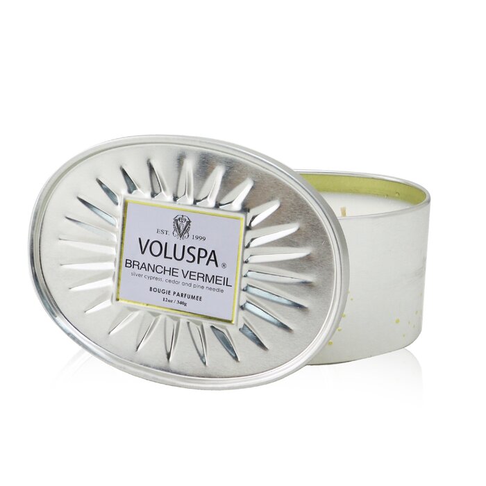 Voluspa 2 Wick Oval Tin Candle - Branche Vermeil 340g/12ozProduct Thumbnail