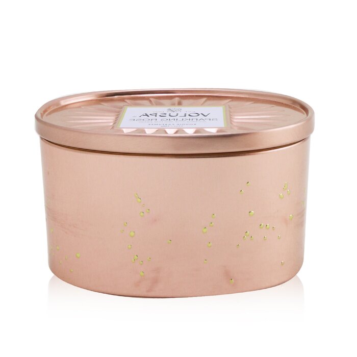 Voluspa 2 Wick Oval Tin Candle - Sparkling Rose 340g/12ozProduct Thumbnail