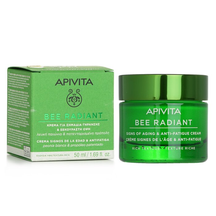 Apivita Bee Radiant Signs Of Aging & Anti-Fatigue Cream - Rich Texture 50ml/1.69ozProduct Thumbnail
