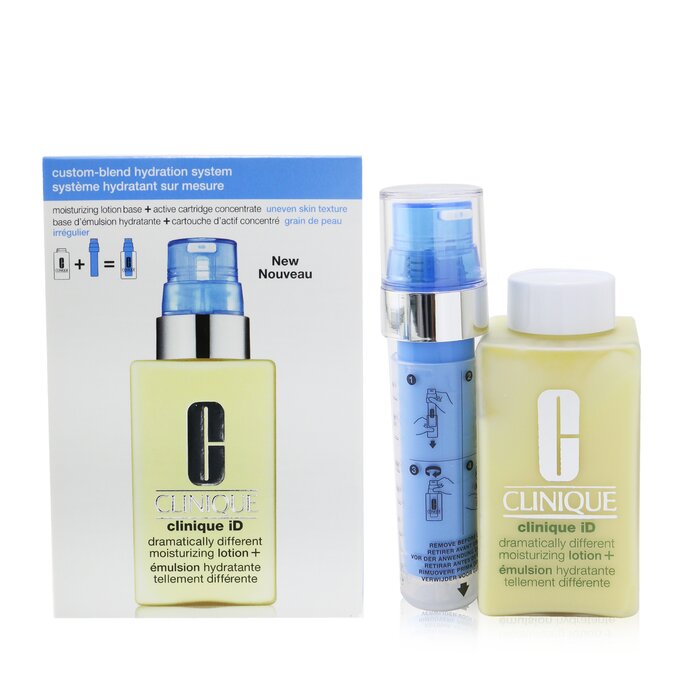Clinique Clinique iD Dramatically Different Moisturizing Lotion+ + Active Cartridge Concentrate קרם לחות ורכז עבור עור בלתי אחיד 125ml/4.2ozProduct Thumbnail