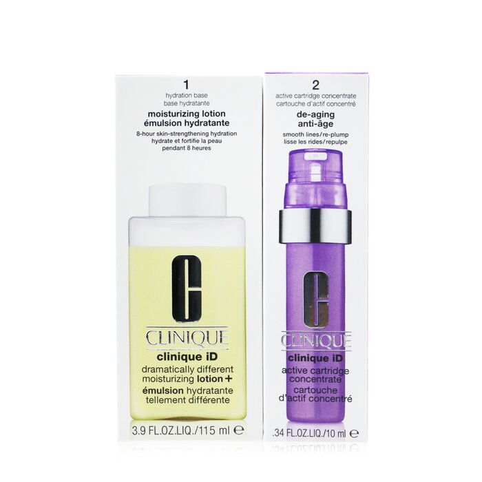 Clinique 倩碧 Clinique iD Dramatically Different Moisturizing Lotion+ + Active Cartridge Concentrate For De-Aging 125ml/4.2ozProduct Thumbnail