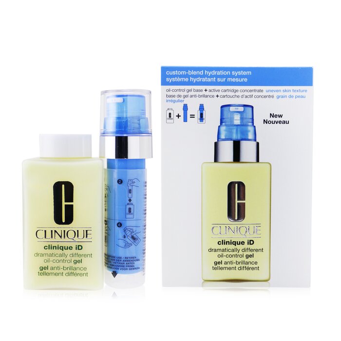Clinique Clinique iD Dramatically Different Oil-Control Gel + Active Cartridge Concentrate For Uneven Skin Texture 125ml/4.2ozProduct Thumbnail