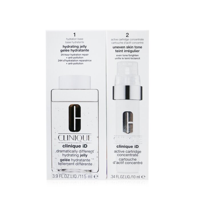 Clinique Clinique iD Dramatically Different Hydrating Jelly + Active Cartridge Concentrate ג'ל ורכז עבור עור בלתי אחיד 125ml/4.2ozProduct Thumbnail