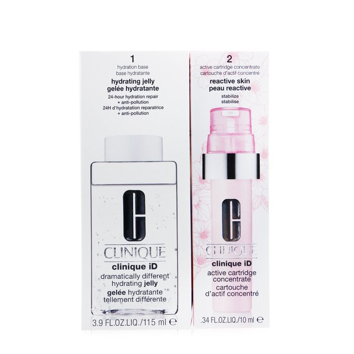 Clinique Clinique iD Dramatically Different Hydrating Jelly + Active Cartridge Concentrate ג'ל ורכז עבור עור תגובתי 125ml/4.2ozProduct Thumbnail