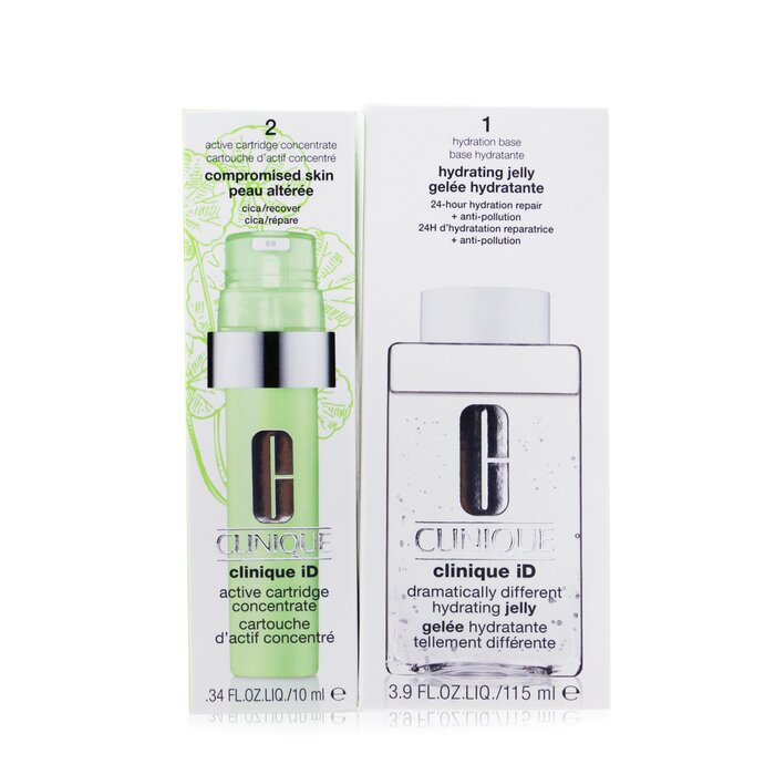 Clinique Clinique iD Dramatically Different Hydrating Jelly + Active Cartridge Concentrate ג'ל ורכז עבור עור בעייתי 125ml/4.2ozProduct Thumbnail