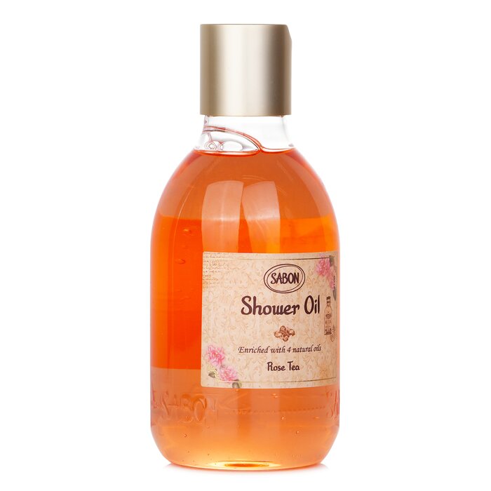 Sabon Shower Oil - Rose Tea (Plastic Bottle)  300ml/10.5ozProduct Thumbnail