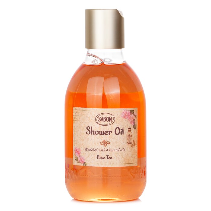 Sabon Shower Oil - Rose Tea (Plastic Bottle)  300ml/10.5ozProduct Thumbnail