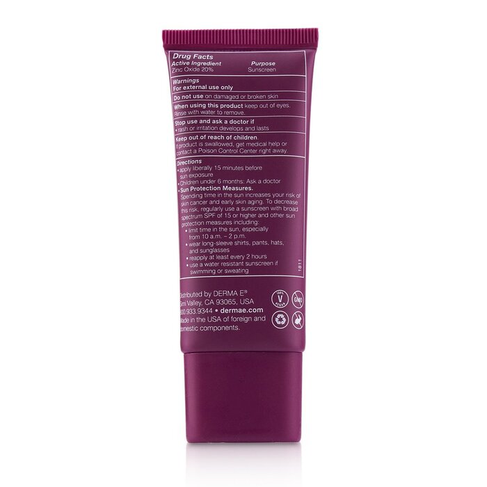 Derma E Essentials Tinted Moisturizing BB Cream SPF 30 (Oil Free) - Tan (Exp. Date: 05/2021) 44ml/1.5ozProduct Thumbnail