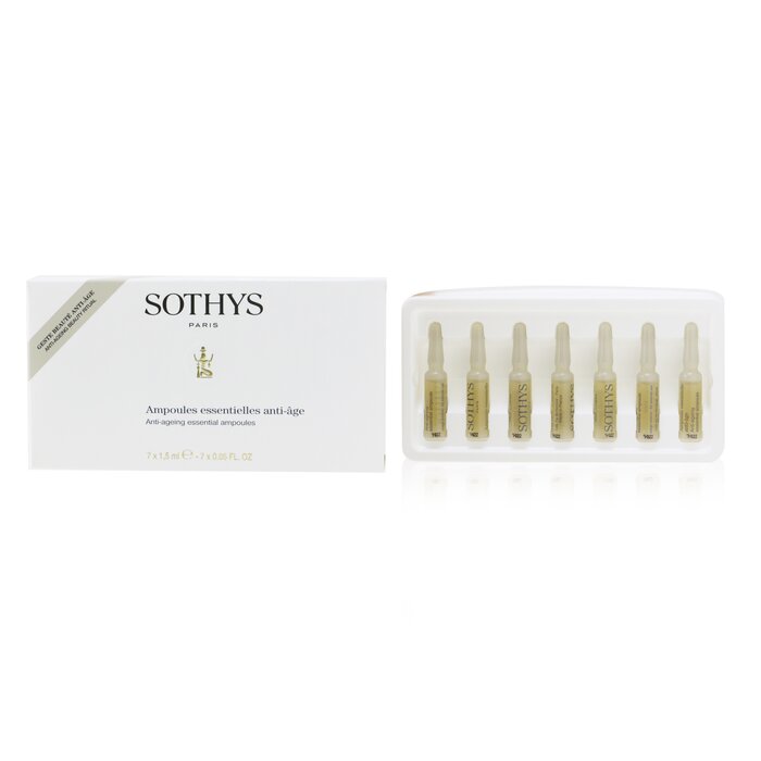 Sothys Anti-Ageing Essential Ampoules אמפולות אנטי-אייג'ינג 7x1.5ml/0.05ozProduct Thumbnail