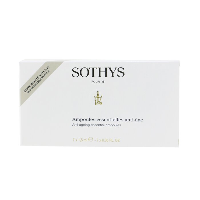 Sothys 思蒂 Anti-Ageing Essential Ampoules 7x1.5ml/0.05ozProduct Thumbnail