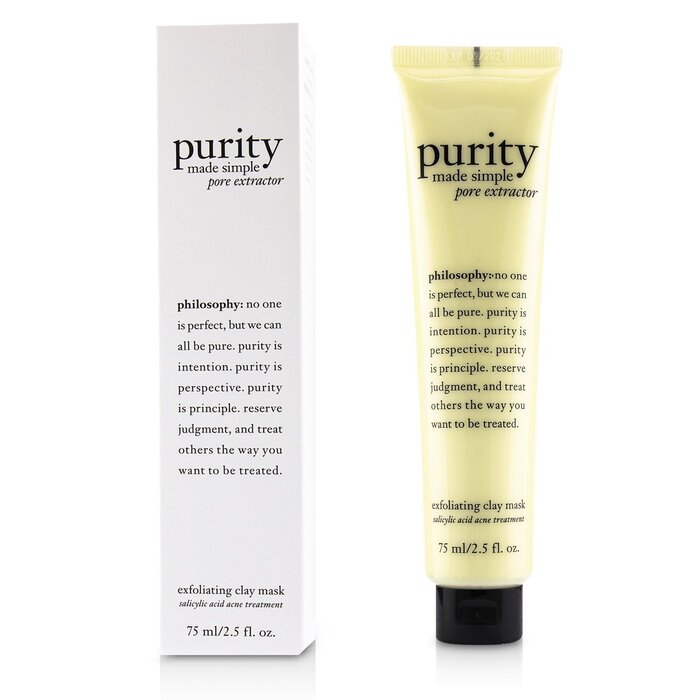 Philosophy ماسك طيني مقشر Purity Made Simple 75ml/2.5ozProduct Thumbnail