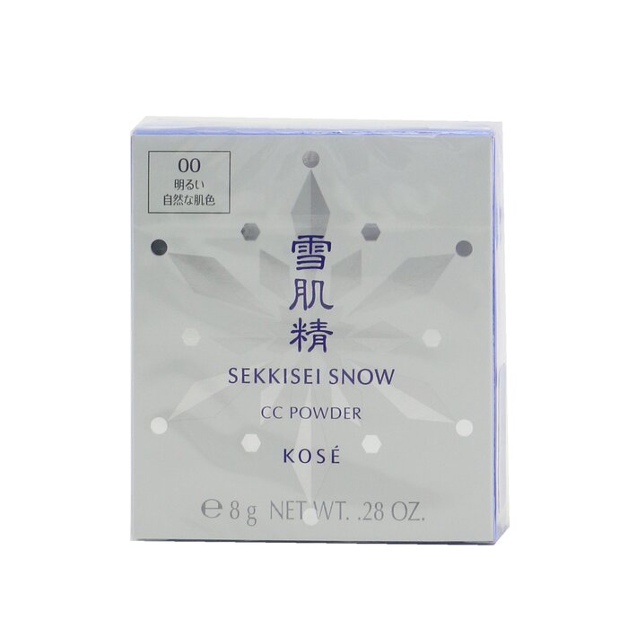 Kose 高絲  Sekkisei Snow CC 粉餅 SPF14（盒 + 補充裝） 8g/0.28ozProduct Thumbnail
